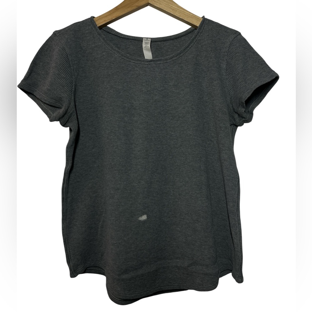 Lululemon Waffle Knit Grey T-shirt
